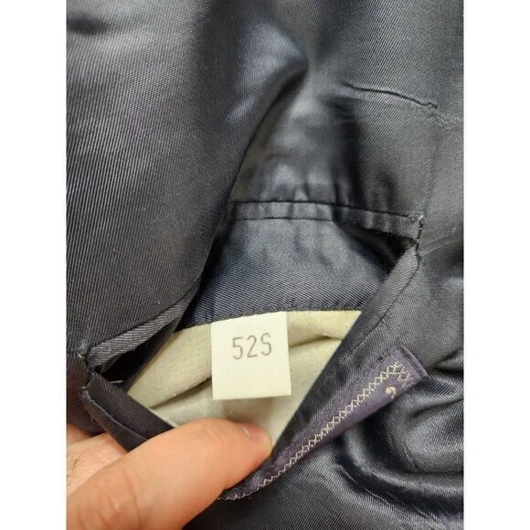 Vintage Burberrys Blazer 100% Wool Sport Coat Mens 52S - Picture 13 of 14